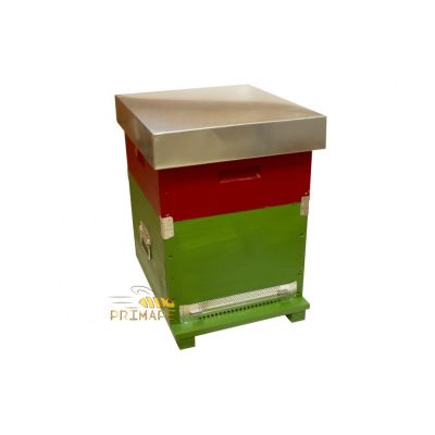 Arnia Cubo da 10 T. completa di melario e telaini