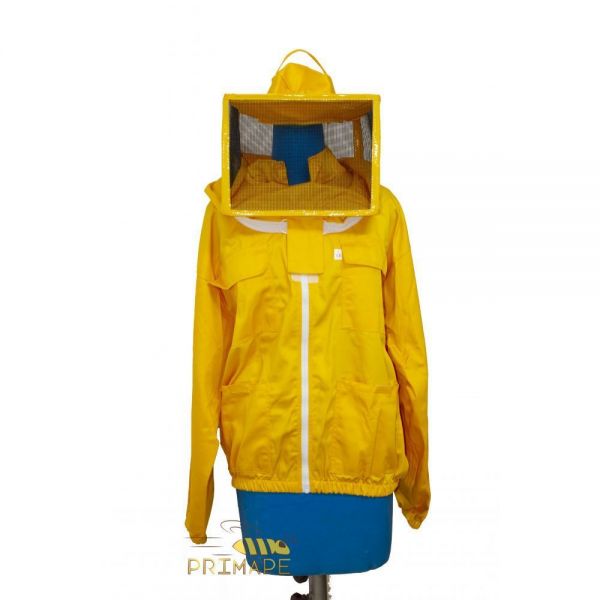 CAMICIOTTO CON MASCHERA QUADRATA STACCABILE E ZIP - TAGLIA XXXL