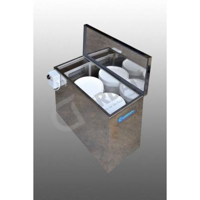 FONDIMIELE A 2 LATTE ad aria calda controllata in acciaio inox - TR...