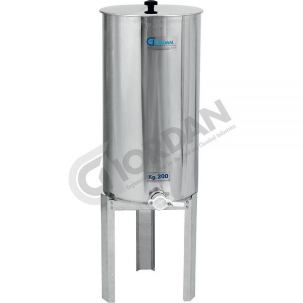 Maturatore da 200 kg (150L) in acciaio inox con scarico frontale, r...