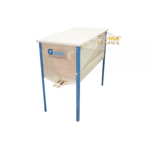 Banco per disopercolare acciaio inox da 100 cm con leggio e rubinet...