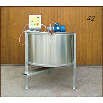 SMIELATORE 42 T MOTORIZZATO INOX controllo elettronico - TRASPORTO ...