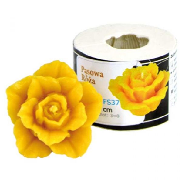 STAMPO PER CANDELA- ROSA PICCOLA APERTA