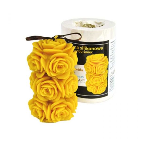 STAMPO PER CANDELA- MULTIROSA