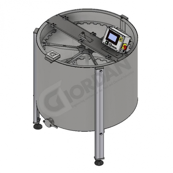 SMIELATORE DA 36 FAVI MELARIO E 12 FAVI DA NIDO RADIALE GIORDAN