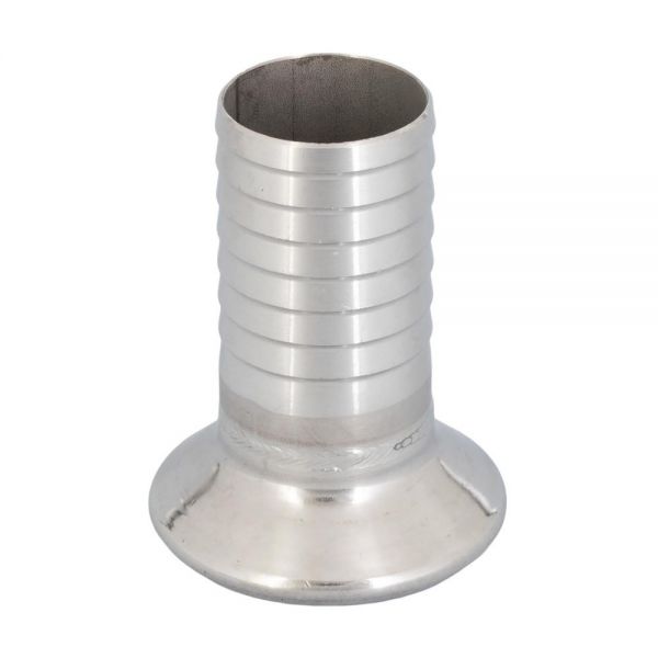 MEZZO RACCORDO PORTAGOMMA INOX D.40MM