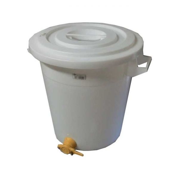 MATURATORE DA KG.50 IN PLASTICA COMPLETO DI RUBINETTO E COPERCHIO