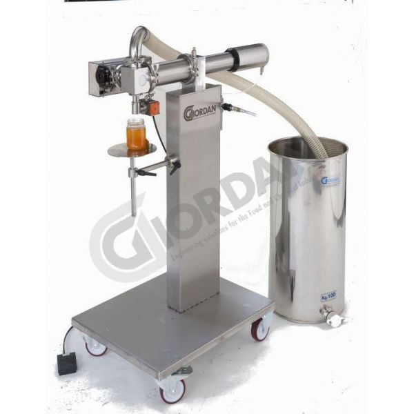 DOSATRICE VOLUMETRICA SEMIAUTOMATICA SU CARRELLO MOD.G - GIORDAN