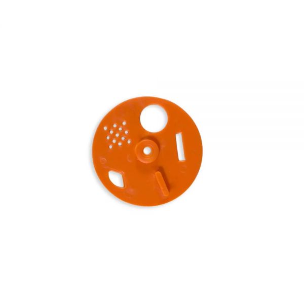 DISCO ARANCIO D.80MM- 5 POSIZIONI