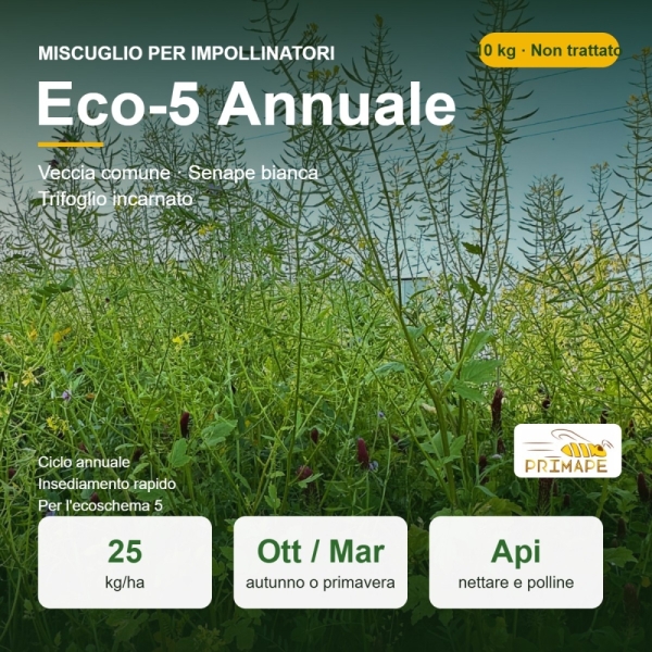 Miscuglio per Impollinatori Operation Pollinator Eco-5 Annuale – ...
