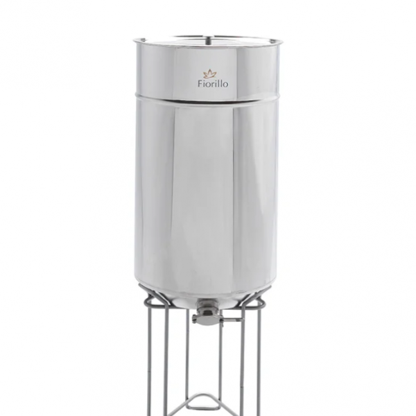 MATURATORE ZERO DA KG. 250 IN ACCIAIO INOX CON RUBINETTO INOX Ø520