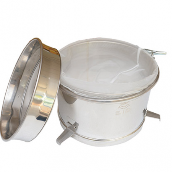 FILTRO A SACCO PICCOLO in acciaio inox con sacco in nylon e prefilt...