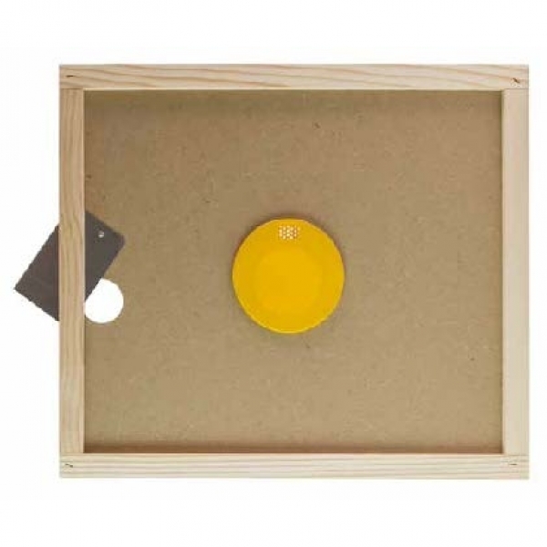 APISCAMPO IN PLASTICA ROTONDO SU TAVOLETTA PER ARNIA DA 10 (mm.435x...