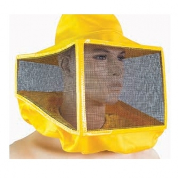 MASCHERA QUADRATA PER TUTA E CAMICIOTTO CON COLLO IN SPUGNA