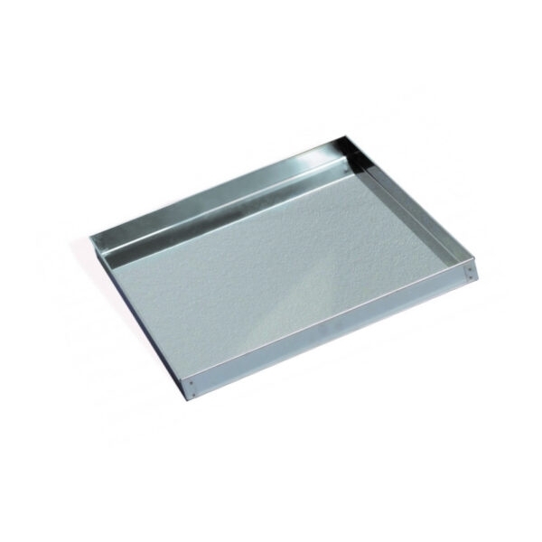 VASSOIO PER CARRELLO PORTA-MELARI CM. 50x50 IN ACCIAIO INOX