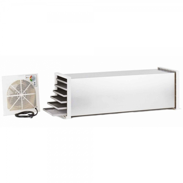 ESSICCATORE PER POLLINE IN ACCIAIO INOX A 12 CESTELLI INOX