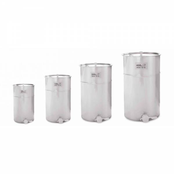 MATURATORE  IN ACCIAIO INOX CON RUBINETTO