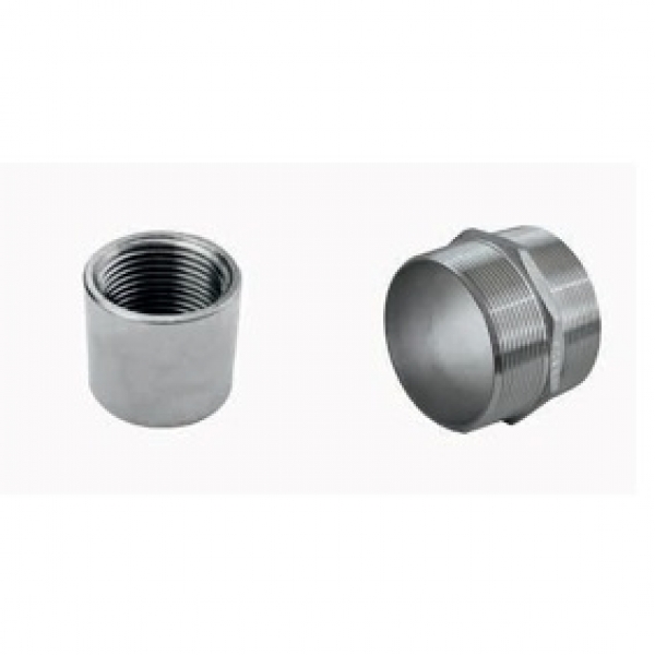 DOPPIA VITE INOX PER RUBINETTO A SFERA Ø 50