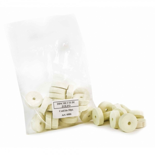 ZOLFO IN DISCHETTI - CONF. DA 20 PZ