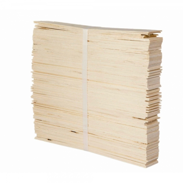 STRISCE ASSORBENTI IN SFOGLIATO DI PIOPPO (CONF. DA 100 PZ.)