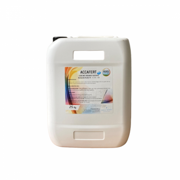 CONCIME E BIOSTIMOLANTE LIQUIDO ACCAFERT BIO 25 KG