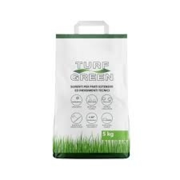 SEMI DI TAPPETO ERBOSO TURF GREEN - OMBRA 5 KG
