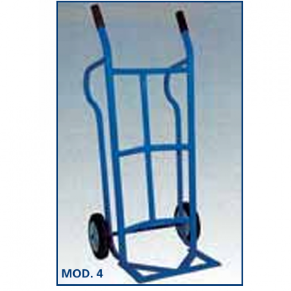 CARRELLO PORTA CASSE O SACCHI- MOD. 4