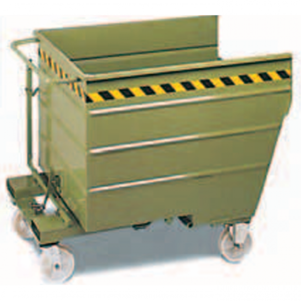 PORTA-ROTTAME RIBALTABILE - MODELLO LT-1000