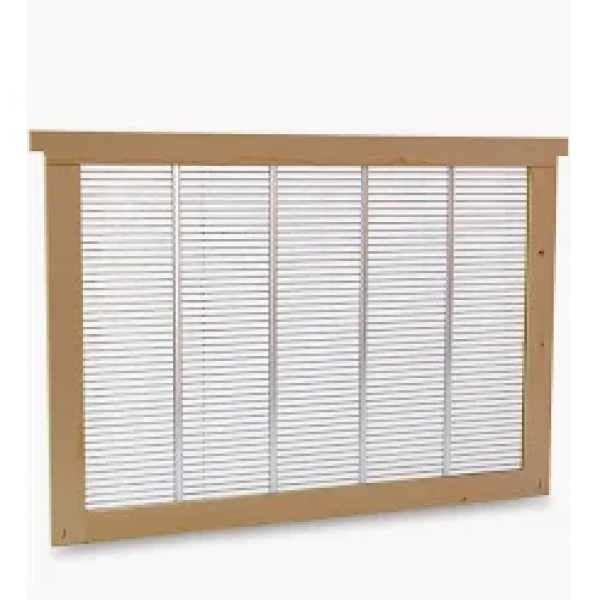 ESCLUDIREGINA A DIAFRAMMA CON TELAIO IN LEGNO