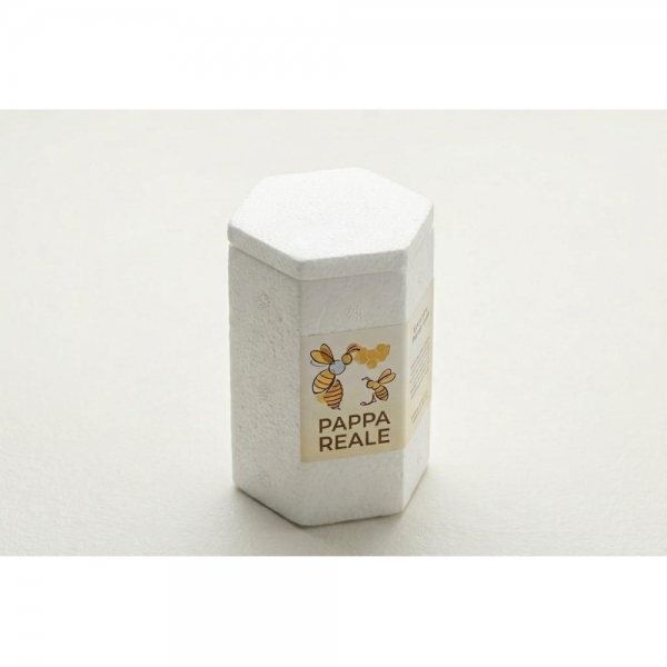 SCATOLINA PER PAPPA REALE IN POLISTIROLO - ESAGONALE