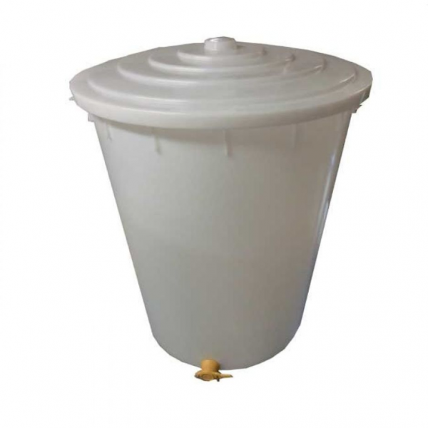 MATURATORE IN PLASTICA COMPLETO DI RUBINETTO E COPERCHIO