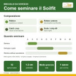 Miscuglio Sovescio Soilfit – 25 kg – Non trattato – Per Sovescio Decompattante